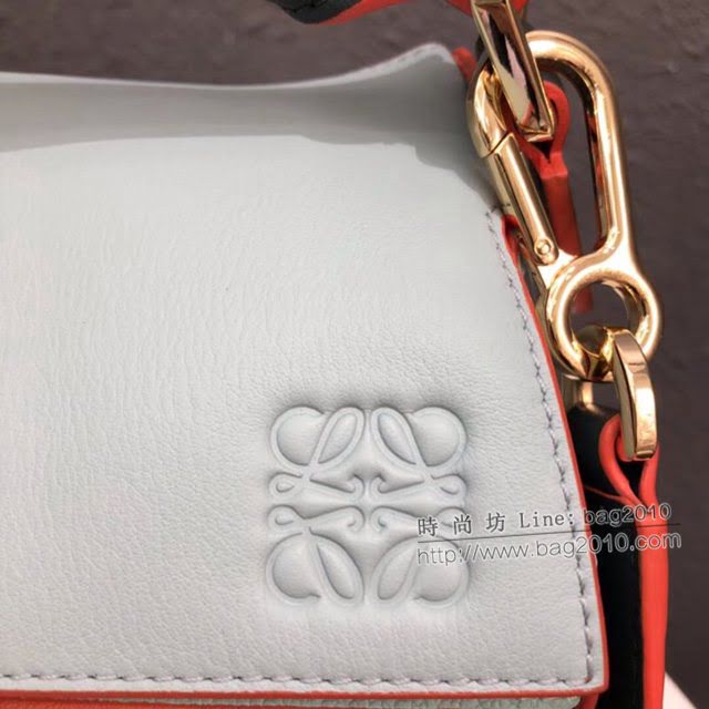 LOEWE爆款包包 羅意威中號Puzzle拼接手提斜挎包 10171  tcl1229